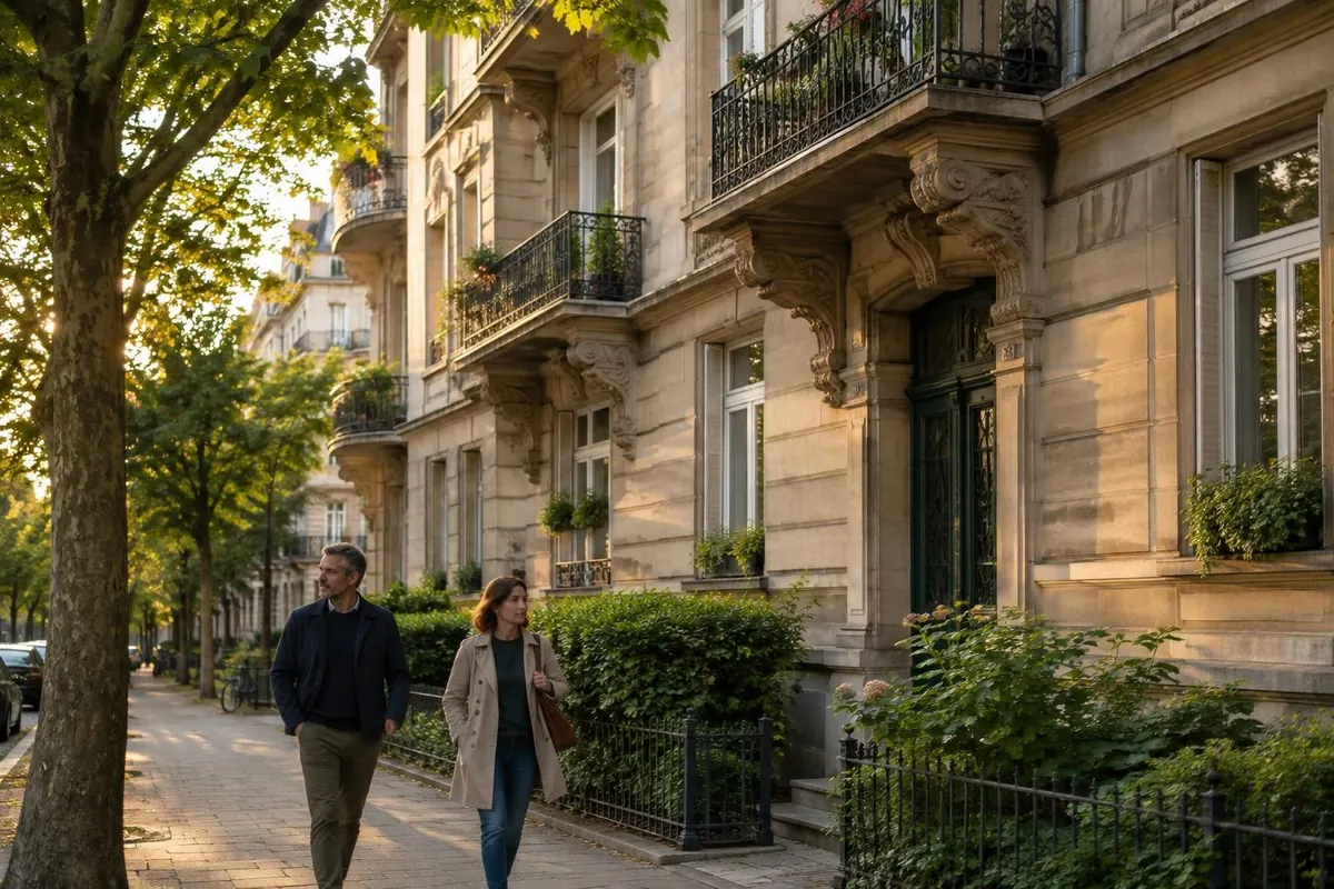Façade d'un immeuble en copropriété à Strasbourg